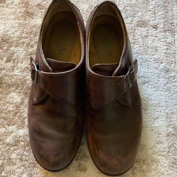 VINTAGE Eastland Genuine Leather Platform Shoes - Picture 1 of 4
